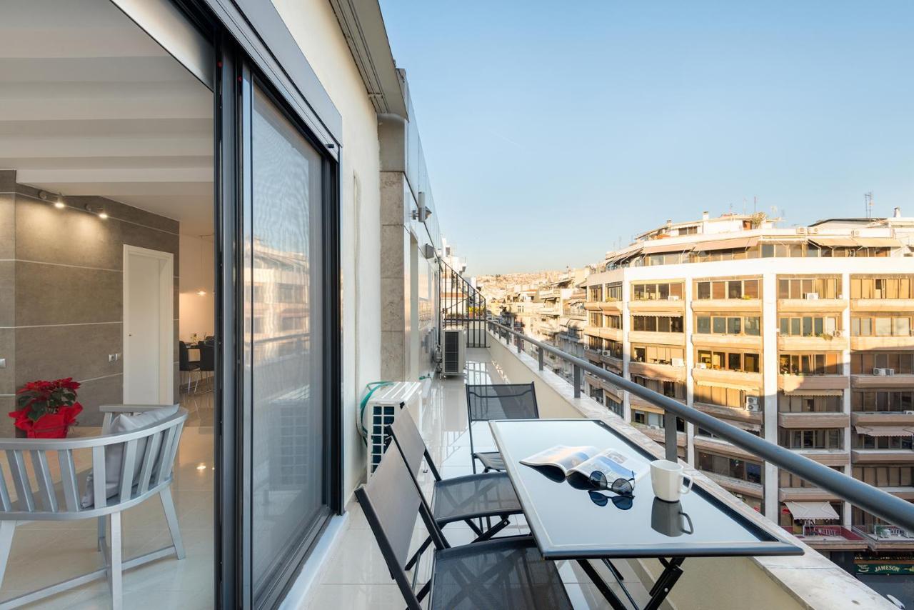 Ace Location | Luxury Building Appartement Thessaloniki Buitenkant foto
